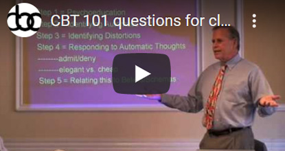 Image of CBT 101 questions for clients click to see video