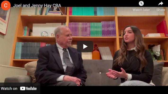 Image of Joel & Jennifer Hay CBA Click to See Video