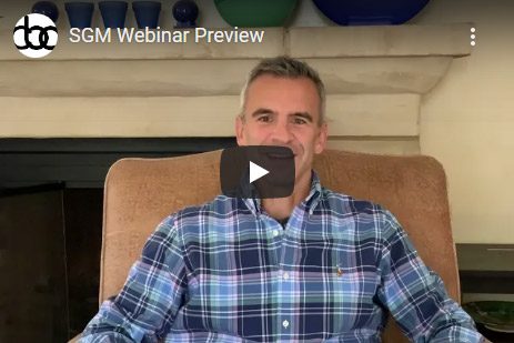 Video on SGM Webinar Preview Click to See